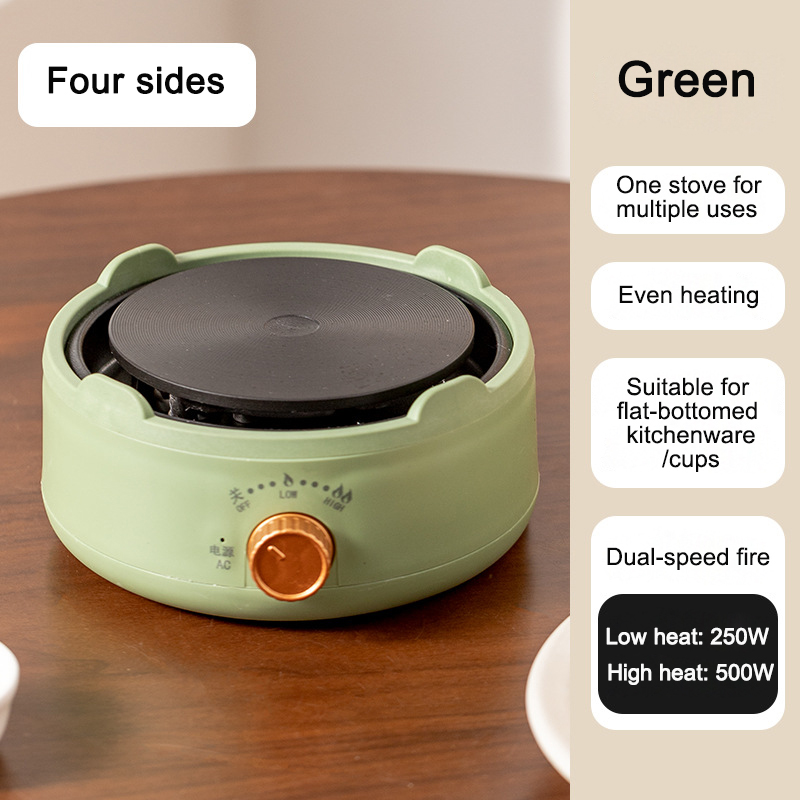 110V/220V Multifunctional Electric Pottery Stove Plate 500W Tea Brewer Water Boiler Coffee Moka Heating Furnace Stew Cooker