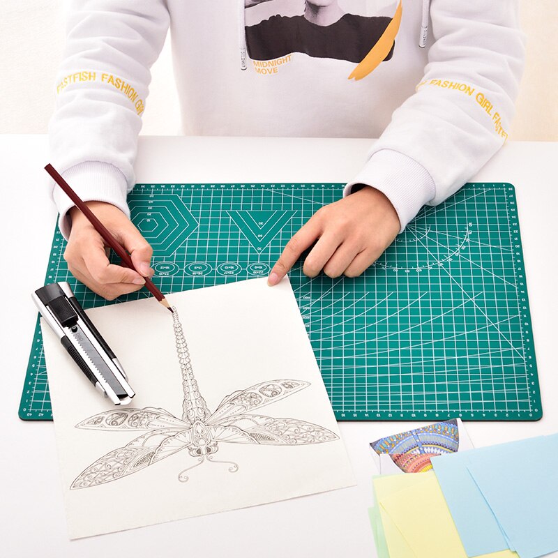 A4 Cutting Board Pad Patchwork Pad 30 * 22cm Cutting Pad Patchwork Tool Manual Diy Tool Double-sided Automatic Repair Carving