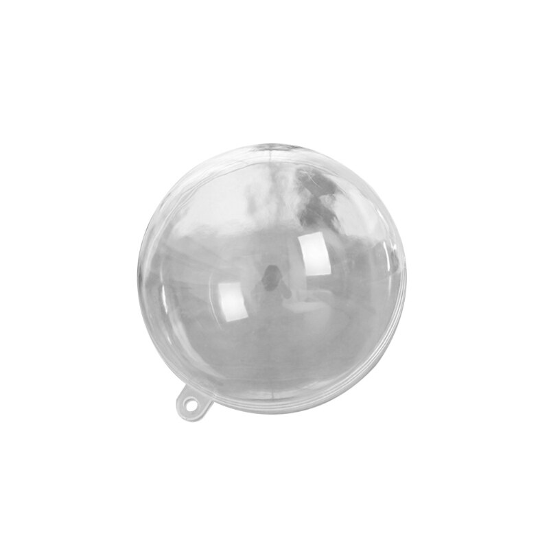 Transparent Ball Hollow Ball Transparent Plastic Fillable Ball Hanging: 2cm