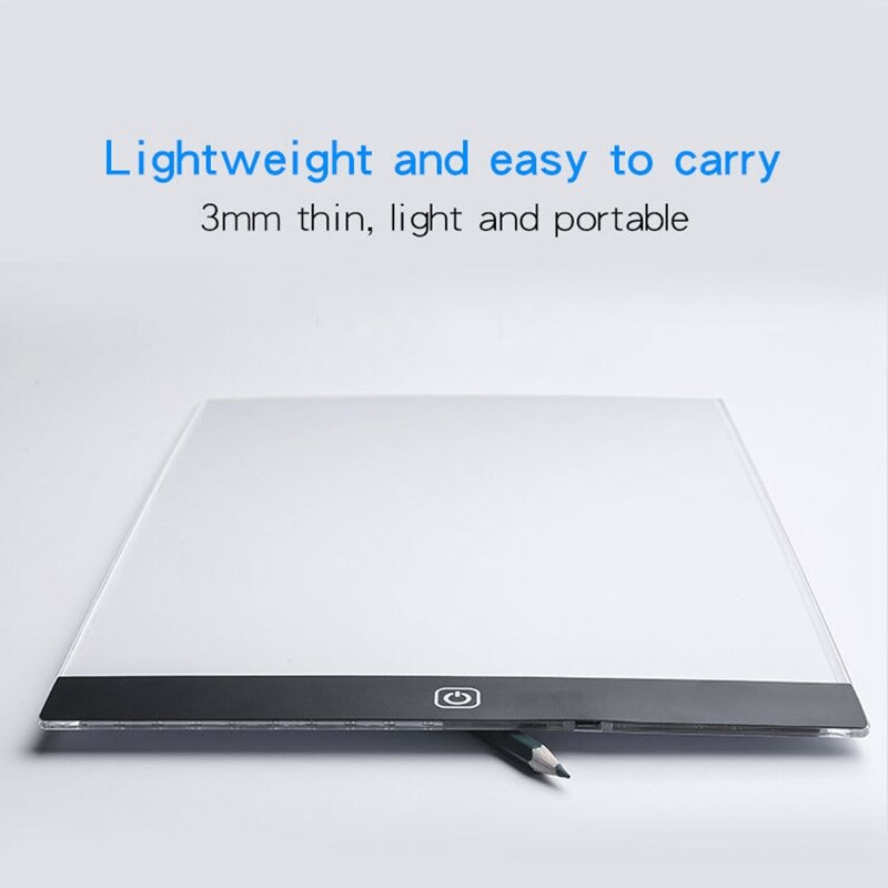 A4 led digitala dvs. ritplatta usb led ljus kopieringstavla elektronisk konst grafisk skrivbord målarbord