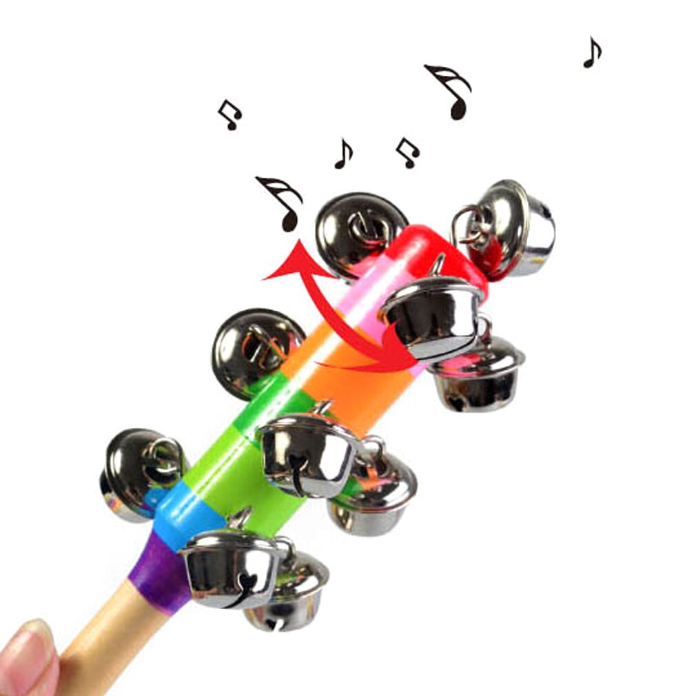 Cute Children Kids Bed Bells Infant Baby Developmental Toys Handbell !