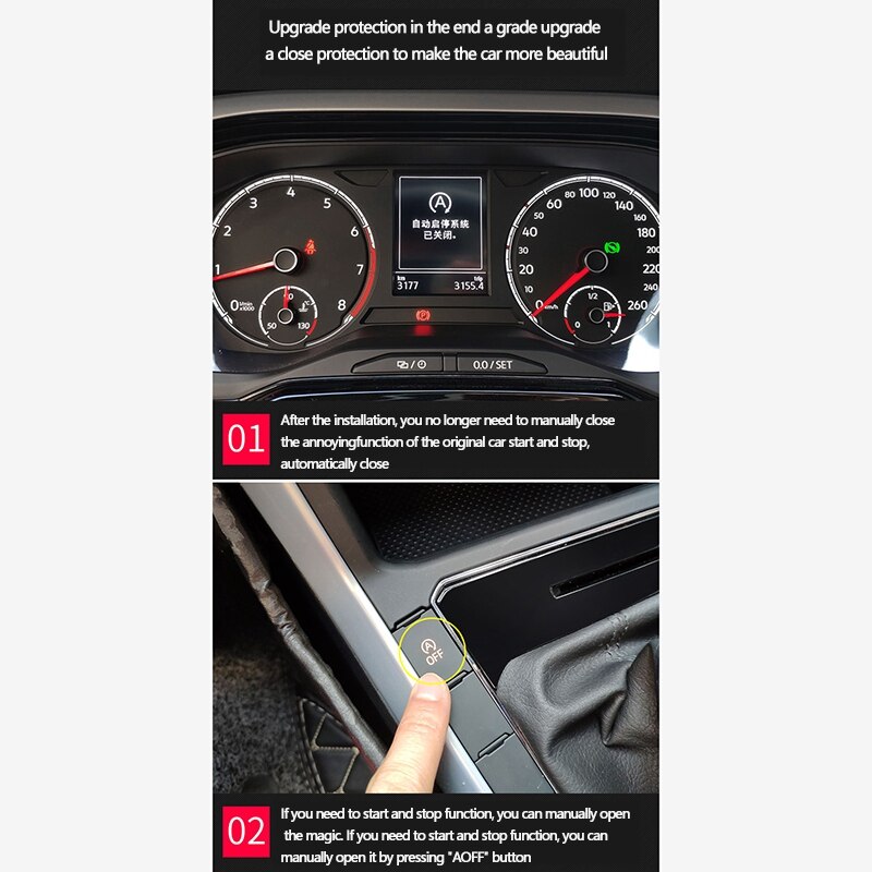Car Engine Automatic Start-Stop Automatic Shut-Off Device Engine Start Stop for Polo- Plus