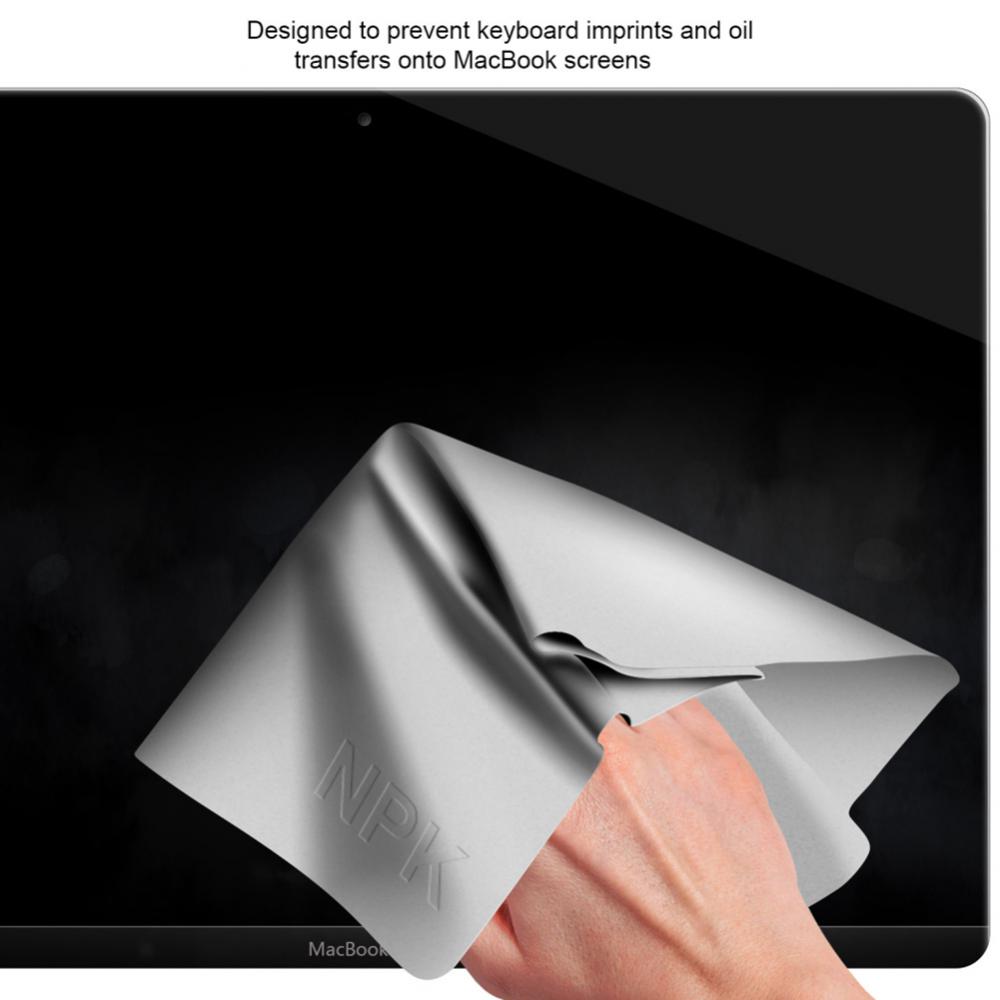 Reinigingsdoekje voor laptopschermen, stofwerend doekje voor macbook, beschermdoekje voor 13/15/16- inch laptops