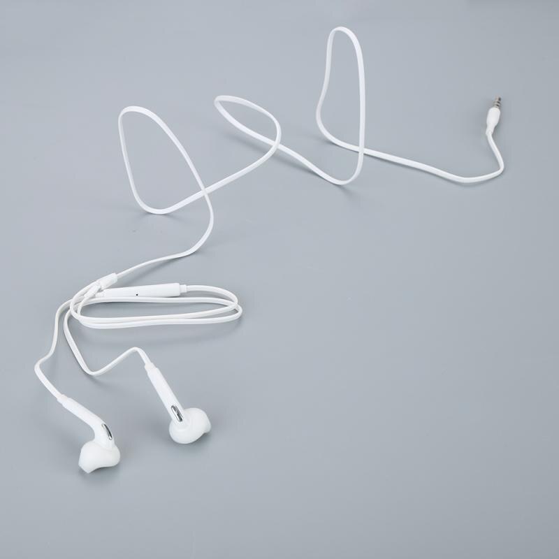 For Samsung Galaxy S6 Durable Headsets With Built-in Microphone 3.5mm In-Ear Wired Earphone Wired Headset