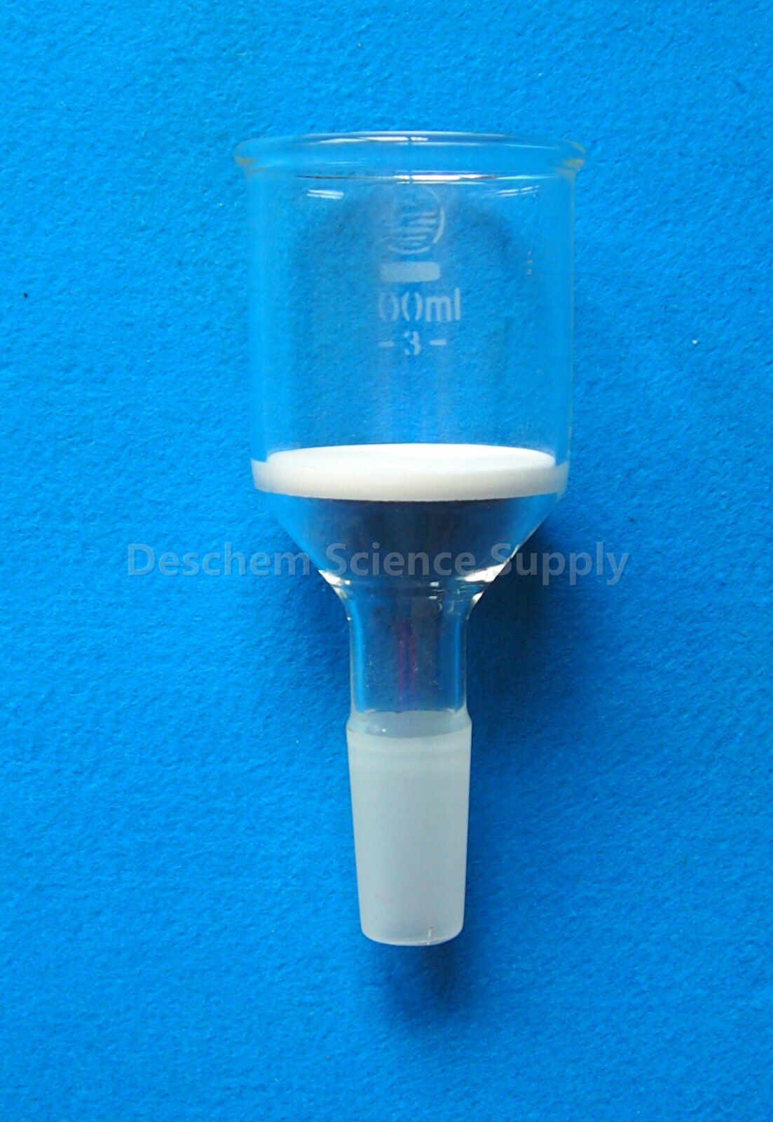100 ml, 24/40, lejek robić szkła buchnera, 3 # filtr zgrubny lejki, szkło laboratoryjne