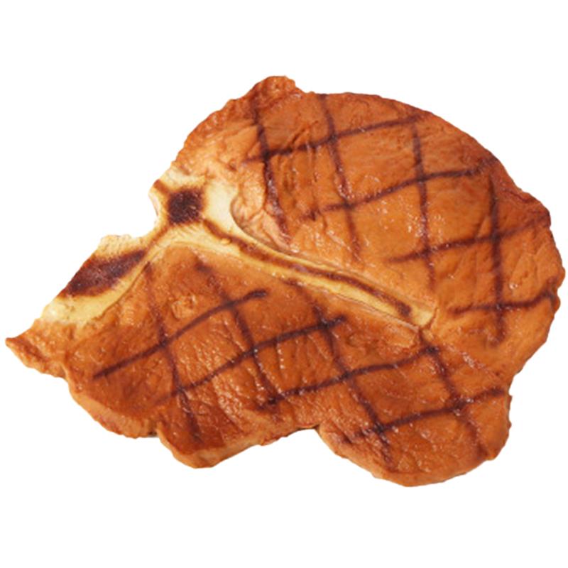 Comida Artificial realista crudo y asado carne Artificial exhibición de alimentos Prop: A