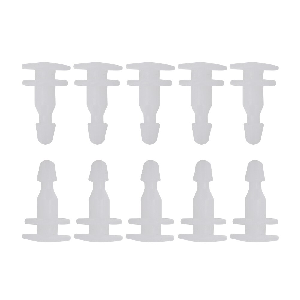 0155302903 For Nissan Patrol GU Y61 Navara D22 Wheel Arch Fender Clips Flare Liner Flare Clip Front Rear White 10/20/30PCS