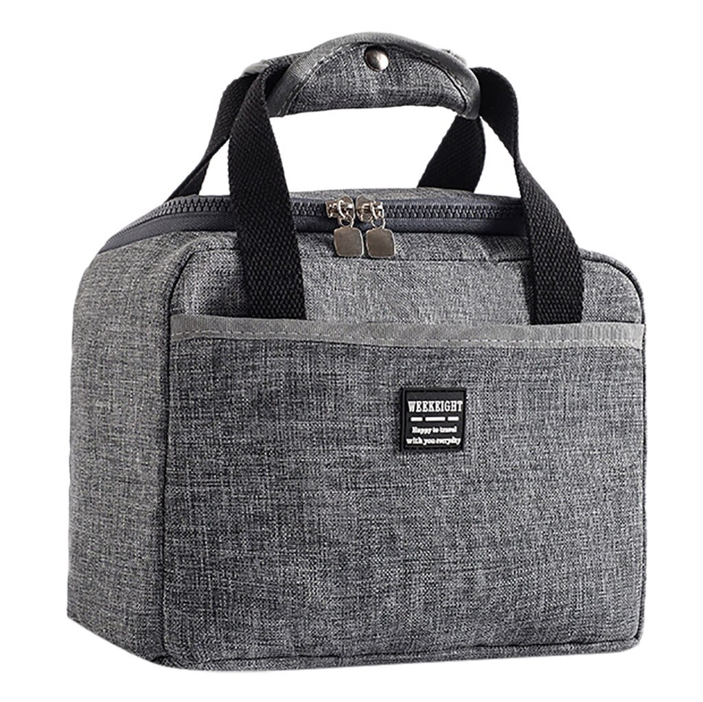 Delle Donne del Sacchetto di pranzo al Sacco Riutilizzabile Isolante Termico Degli Uomini Multifunzionale Dispositivo di Raffreddamento E Mantenere Caldo Lunch Box A Tenuta Impermeabile: C