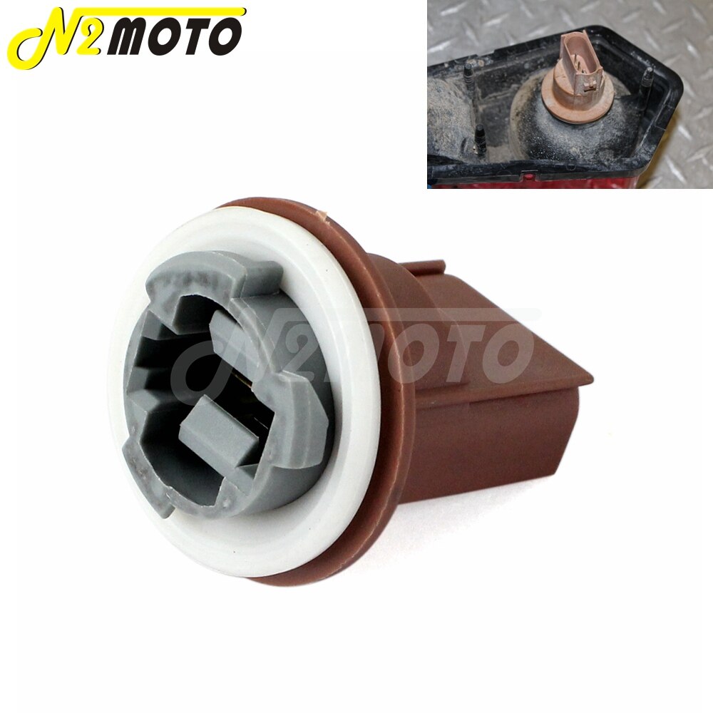Pour Polaris RZR 800 & 900 XP ACE 570 08-17 prise de feu arrière arrière en plastique remplacer 4011101 connecteur de feu arrière brun