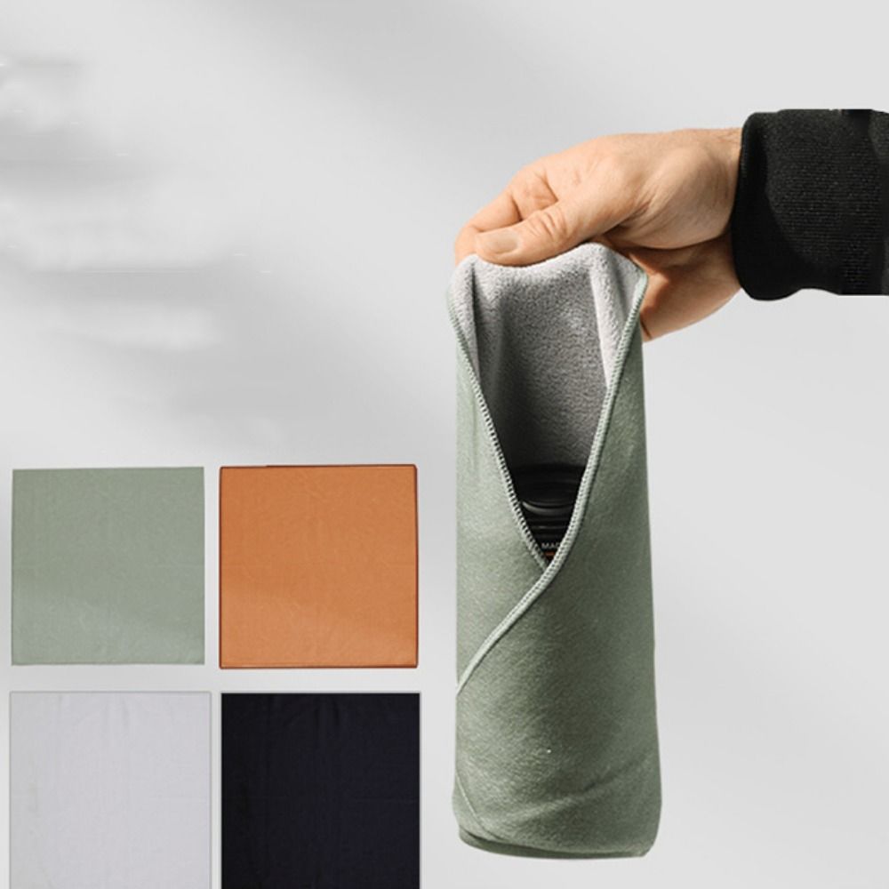 Plush Photography Camera Protective Wrap Wear Resistant Sticky Cloth Camera Inner Bag Outdoor Travel Camera Lens Protective Case