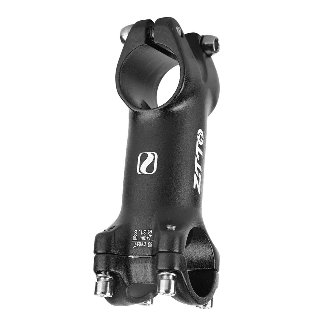 Ultralätt cykelstam justerbar 7 graders mtb racercykelstam 31.8mm mountainbike stjälk styrstam 32/60/80/90/100mm: 80mm