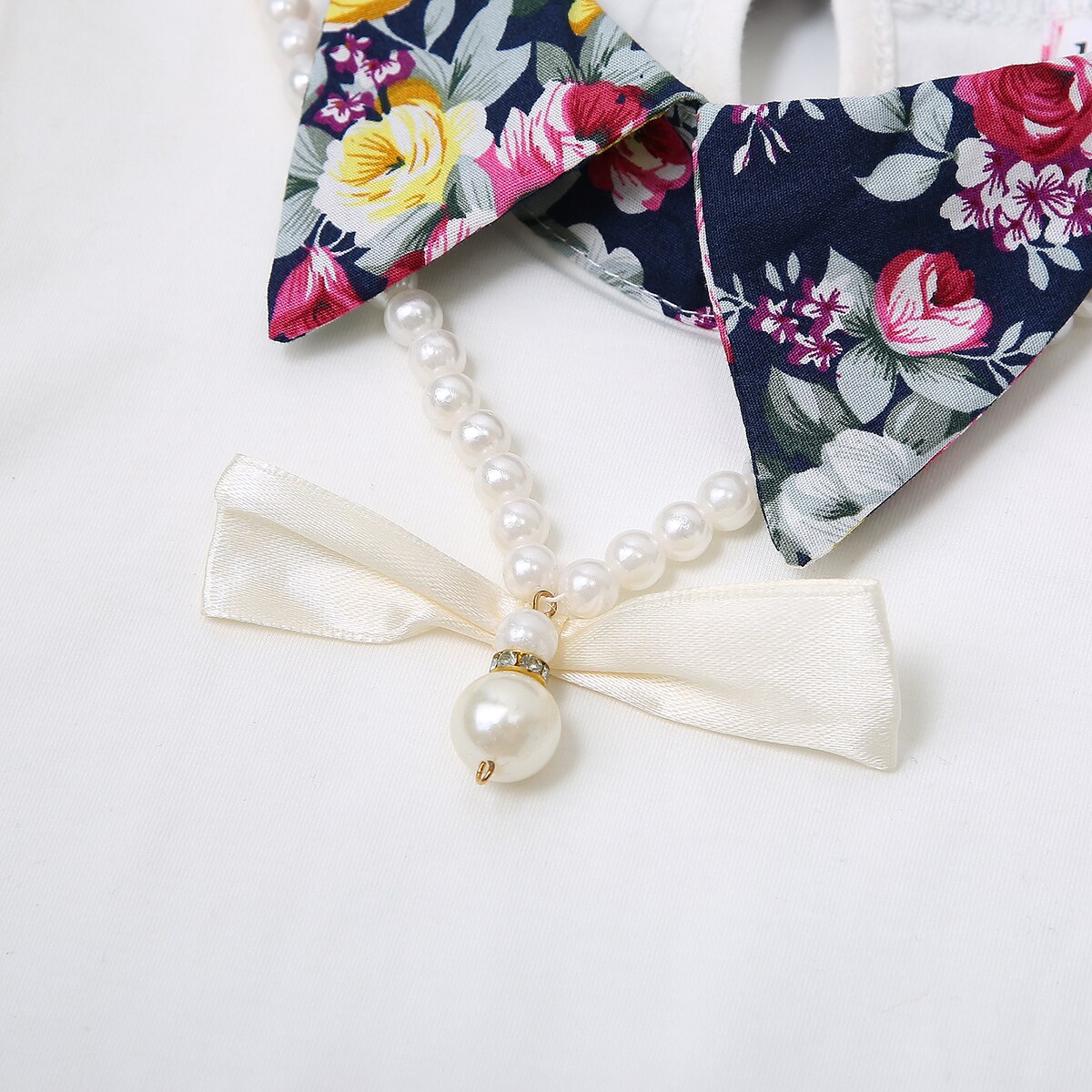 Zhongda Kinderen Voering Rok Pak Rok Rok Pak Blauw En Roze Shirt Bloemen Rok