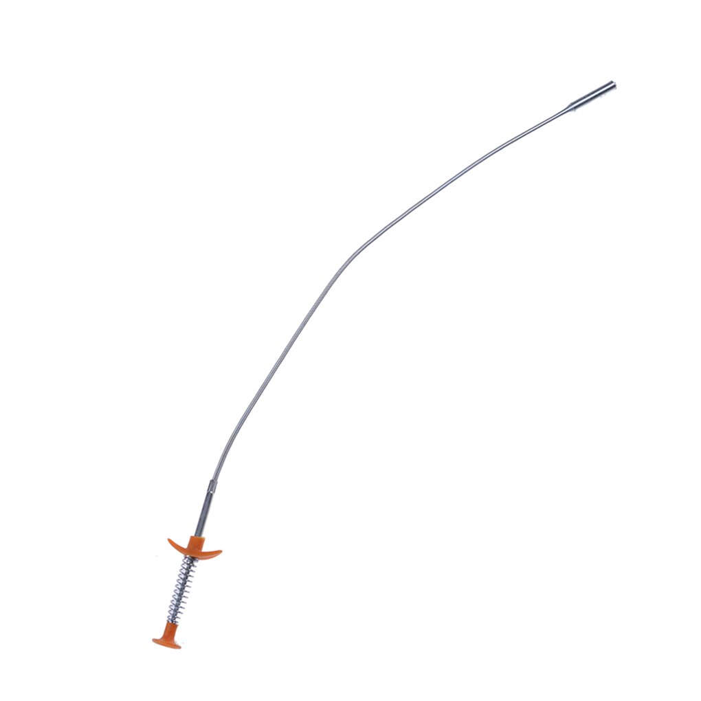 33.4 Inch Spring Pipe Dredging Tools, Drain Snake, Drain Cleaner Sticks Clog Remover Cleaning Tools Household for Kitchen Sink