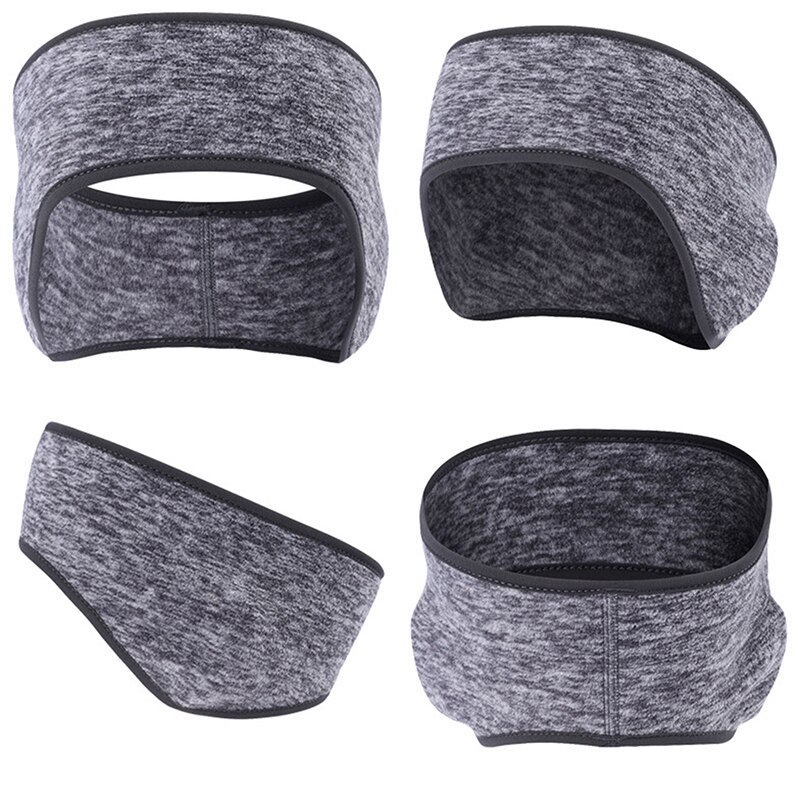 Warm Oorbeschermers Unisex Vrouwen Mannen Fleece Oor Warmer Winter Head Band Ski Oorkap Hoofdband Haarband Oorwarmers