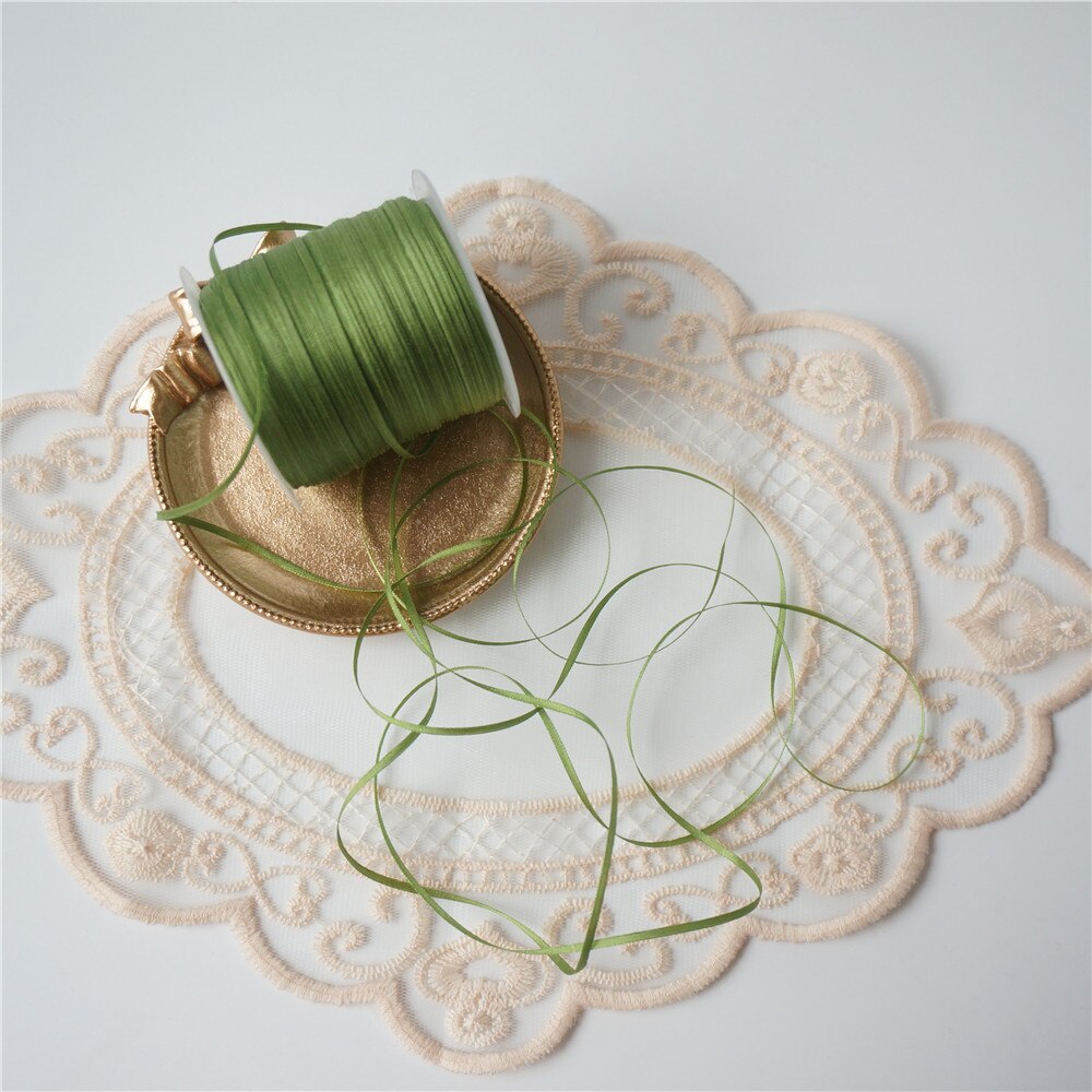 2mm colores 100% pura seda bordado cinta hilo de cinta de satén de seda ancho de 2mm hecho a mano teñido a mano seda arte trabajo