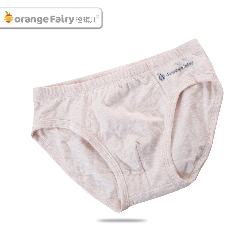 Teenages ensfarvede trusser drengeundertøj bløde bomuldsunderbukser summber åndbare under shorts trusser 3 stk/parti str. 110-170