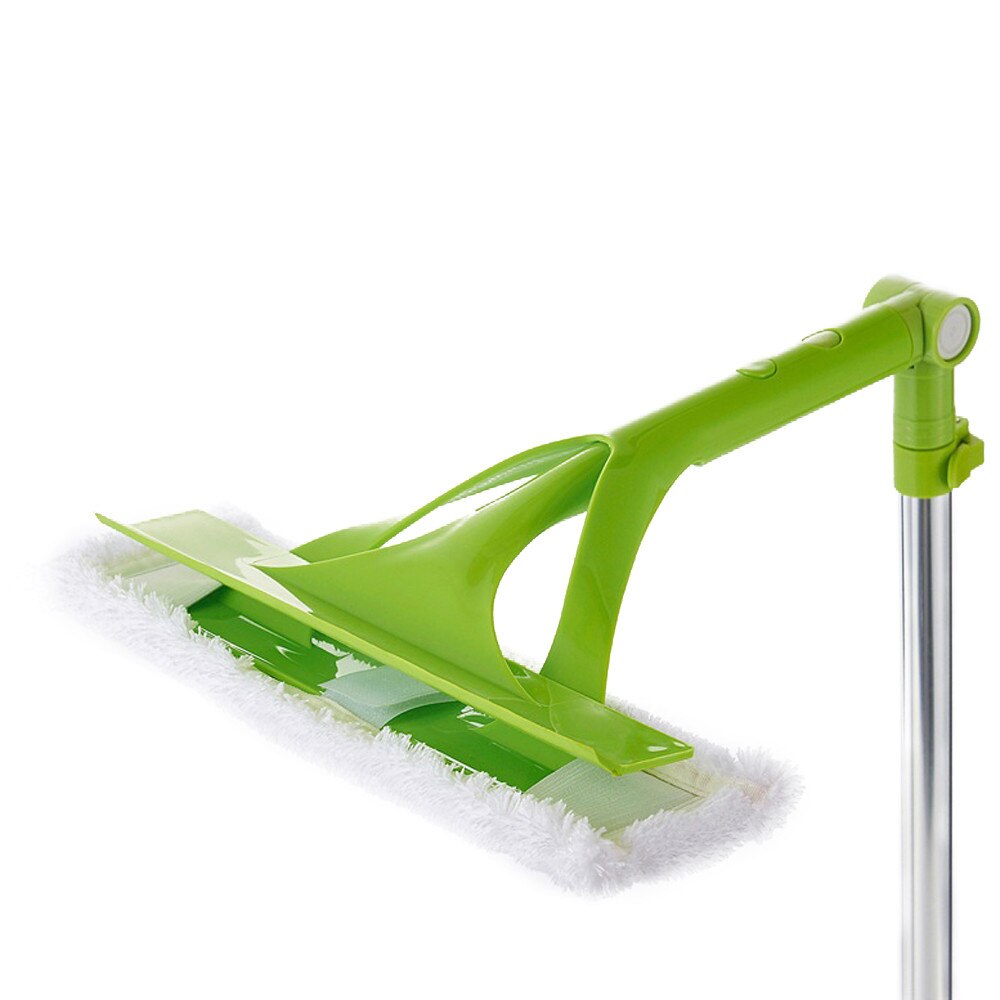 Telescopic Foldable Handle Cleaning Glass Sponge Mop Cleaner Window Extendable: Default Title
