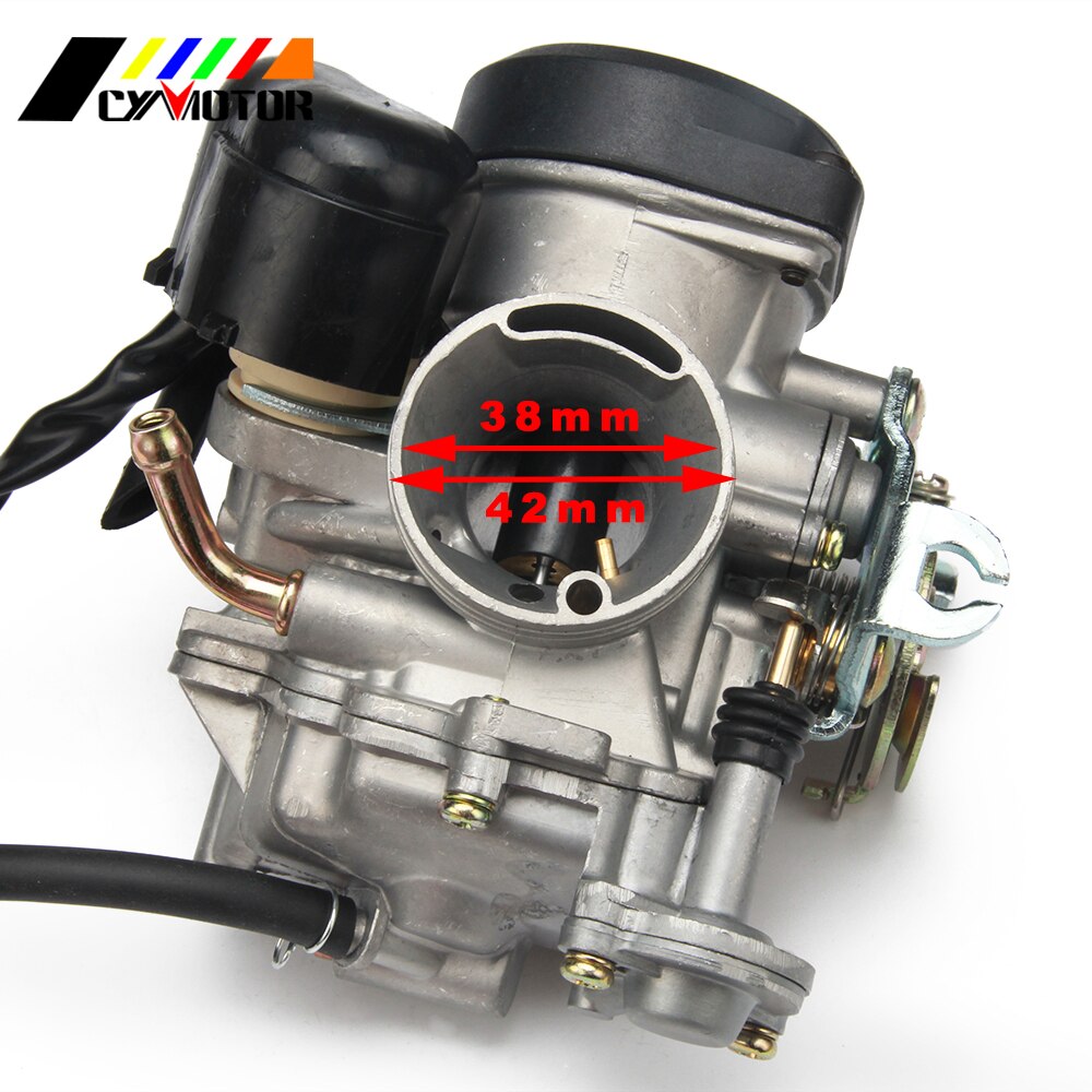 Carburador de motocicleta CVK26, 26mm, accesorios para Motocross, moto Dirt Pit Bike, ATV, Kehin GY6, 150CC-250CC, 150, 250