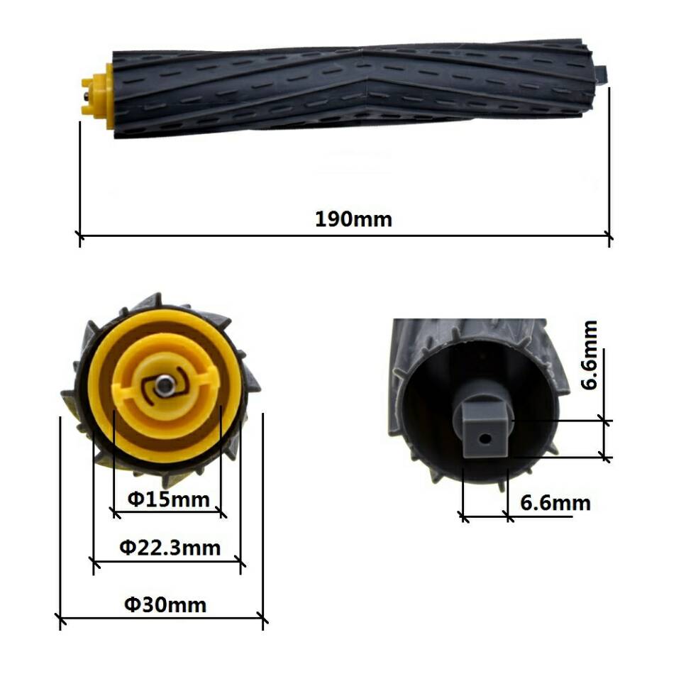 Filter Brush for iRobot Roomba 990 980 960 900 896 890 886 880 880 871 870 865 866 865 860 800 Series Accessories Wheel Kit