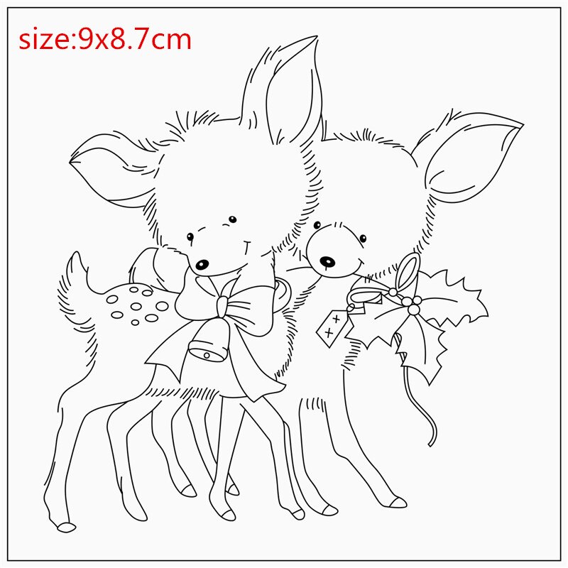 Rubber Silicone Clear Stamps for Scrapbooking Tamp... – Grandado