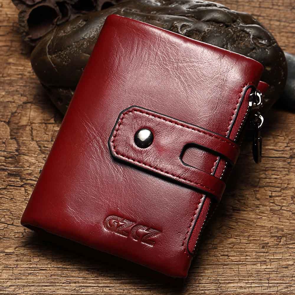 Wallet Women Wallets Real Leather Multi Pocket Female Purse Card Holder Pouch Portefeuille Carteira Walet for Women