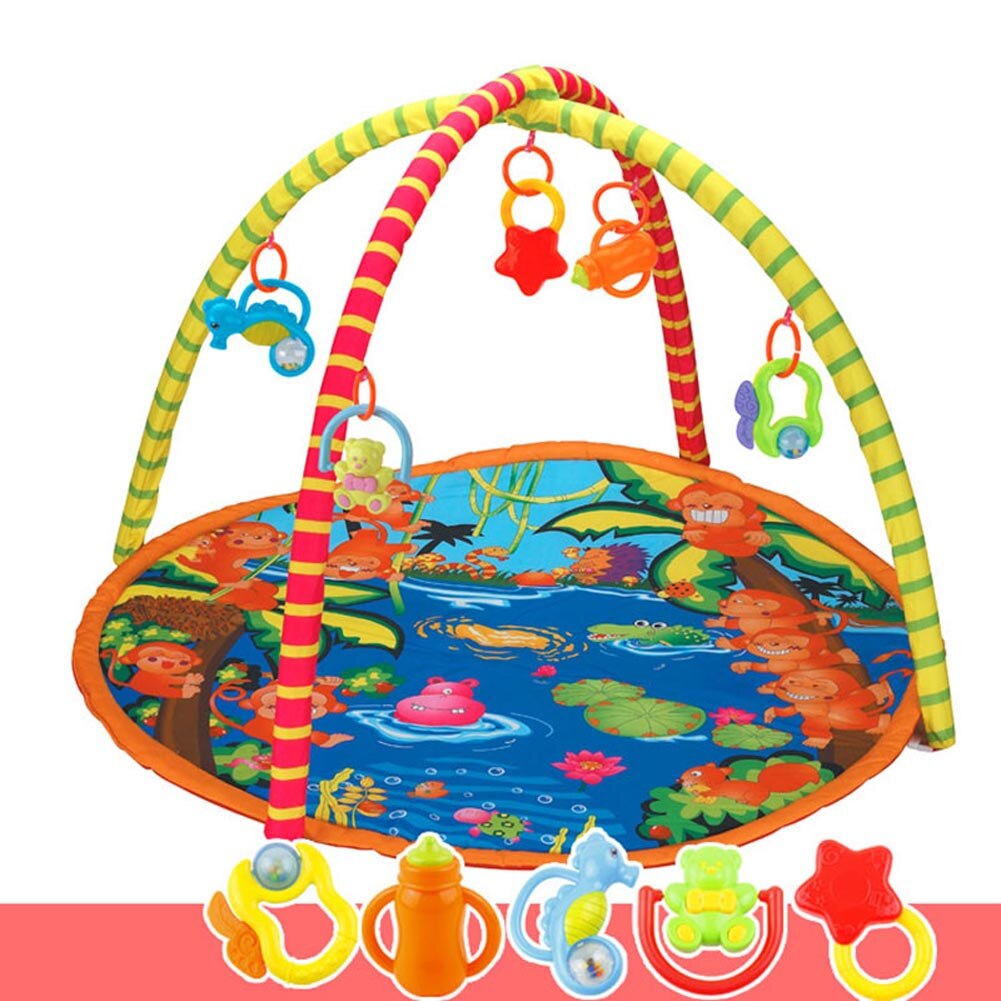 Kids Kinderen Baby Fitness Rek Spel Deken Kruipen Tapijt Mat Gym Speelgoed Intellectuele Ontwikkeling YH-17: style C
