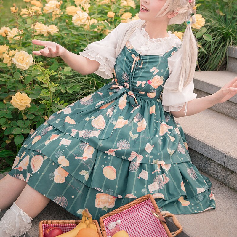 GRACEART Middeleeuws Fantasiekleed Vrouwen Victoriaans Vintage Retro Kostuumpak, Groen, XXL