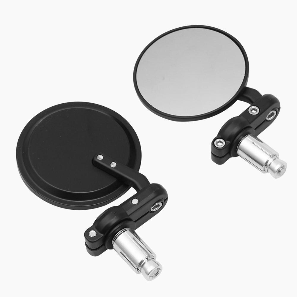 Rétroviseur repliable universel de pour Moto, guidon noir de 22mm
