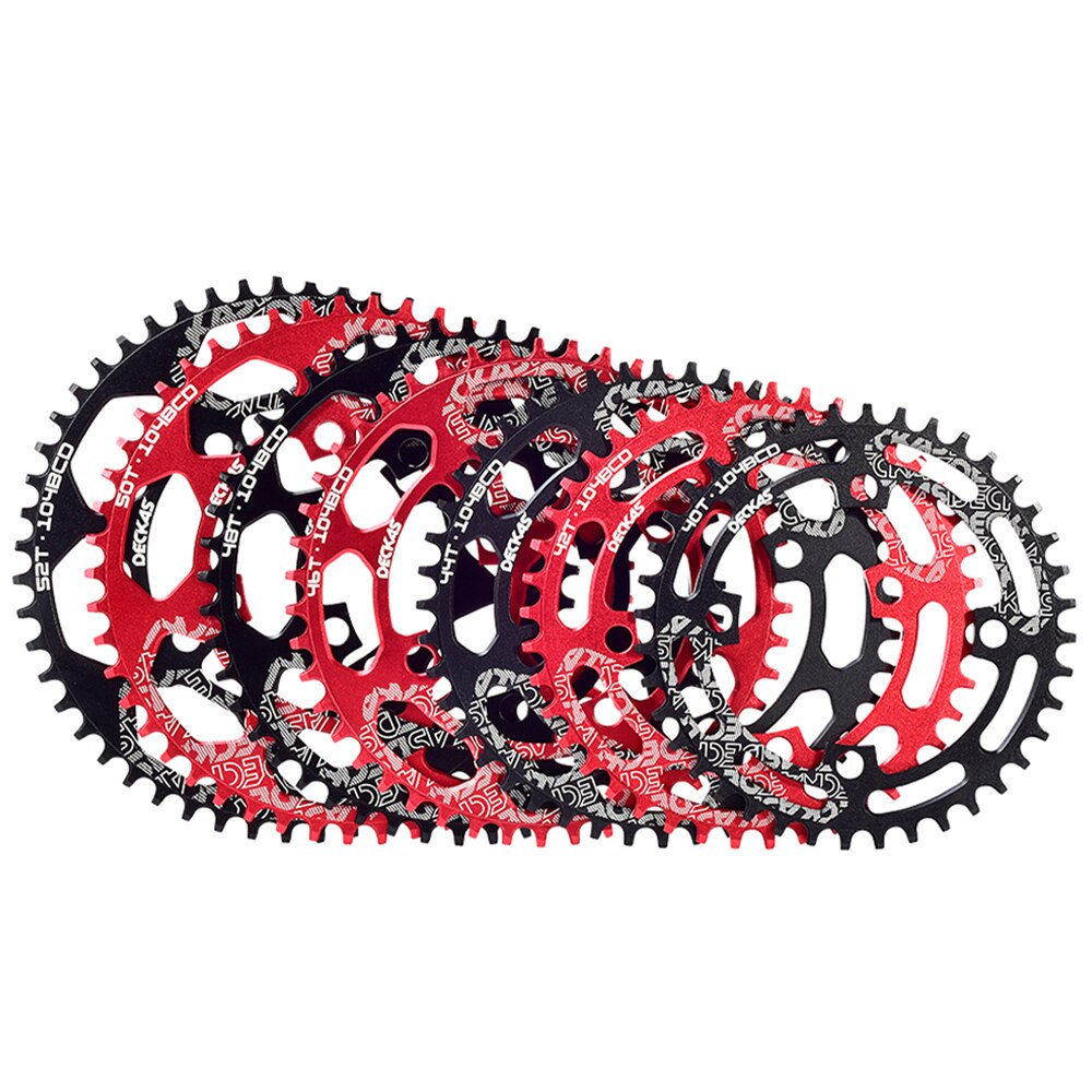 104BCD Oval Narrow Wide Chainring MTB Mountain Bicycle Crown Crankset Single Tooth Plate Parts 104 BCD Bike Toothed Disc
