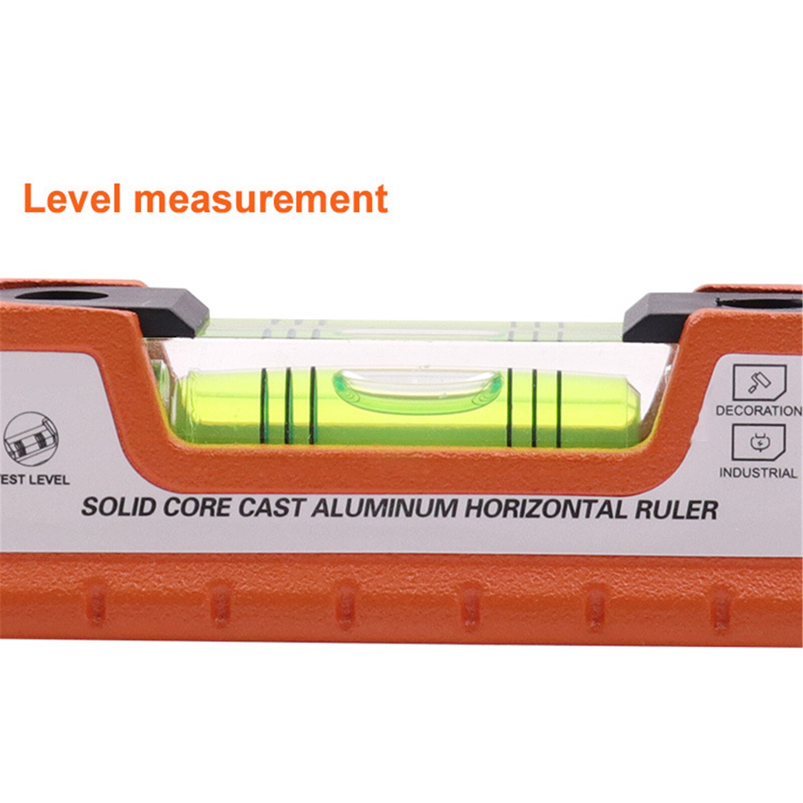Bubble Spirit Level Bubble Ruler Magnetic Levels Horizontal 45 Degree Bubble Level Measuring Instrument Tool