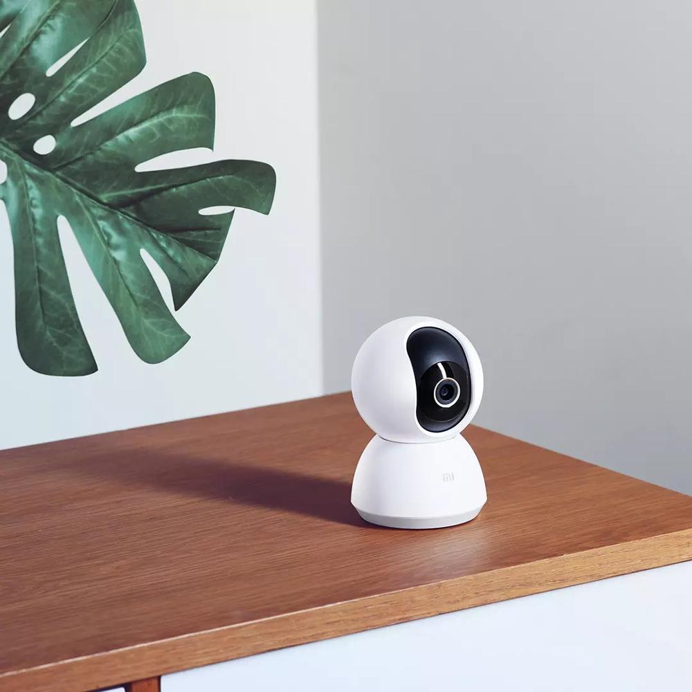Xiaomi mijia smart kamera 2k 1296p ultra hd  f1.4 wifi pan-tilt nattesyn 360 vinkel video ip webcam baby sikkerhed monitor
