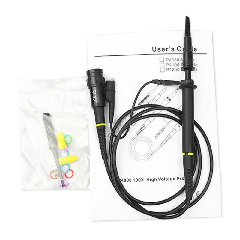 Hantek P4060 1: 100 haute tension 2KV 2000V 60MHz sonde d'oscilloscope 100X BNC sonde d'oscilloscope universelle