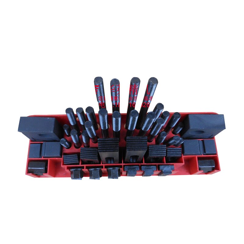 Milling Machine Clamping Set 58pcs Mill Clamp Kit Vice M10 Universal Fixture Screw Set Pressure Plate Processing Parts