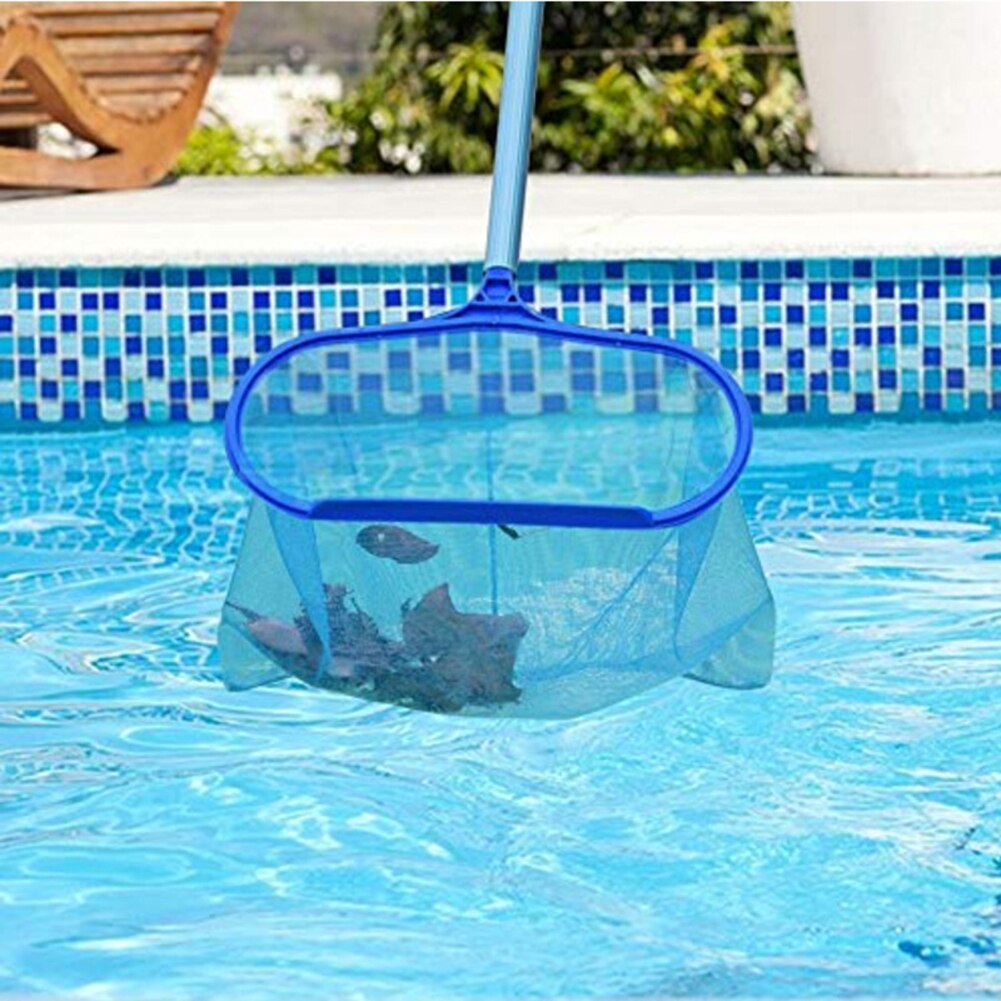 Swimming Pool Skimmer Net Removal Leaf Catcher Mesh Bag Pool Ponds Cleaning Salvage Debris Waste Garbage Tools