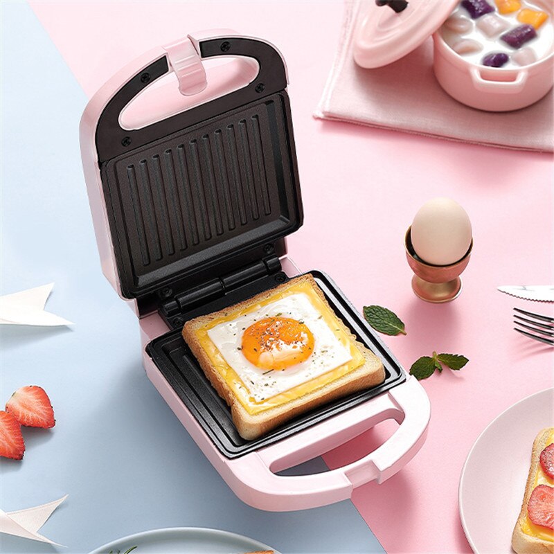 Wielofunkcyjny elektryczny opiekacz robić kanapek urządzenie śniadaniowe piec robić jajek i ciast sandalhera elektryczny Toster 650W
