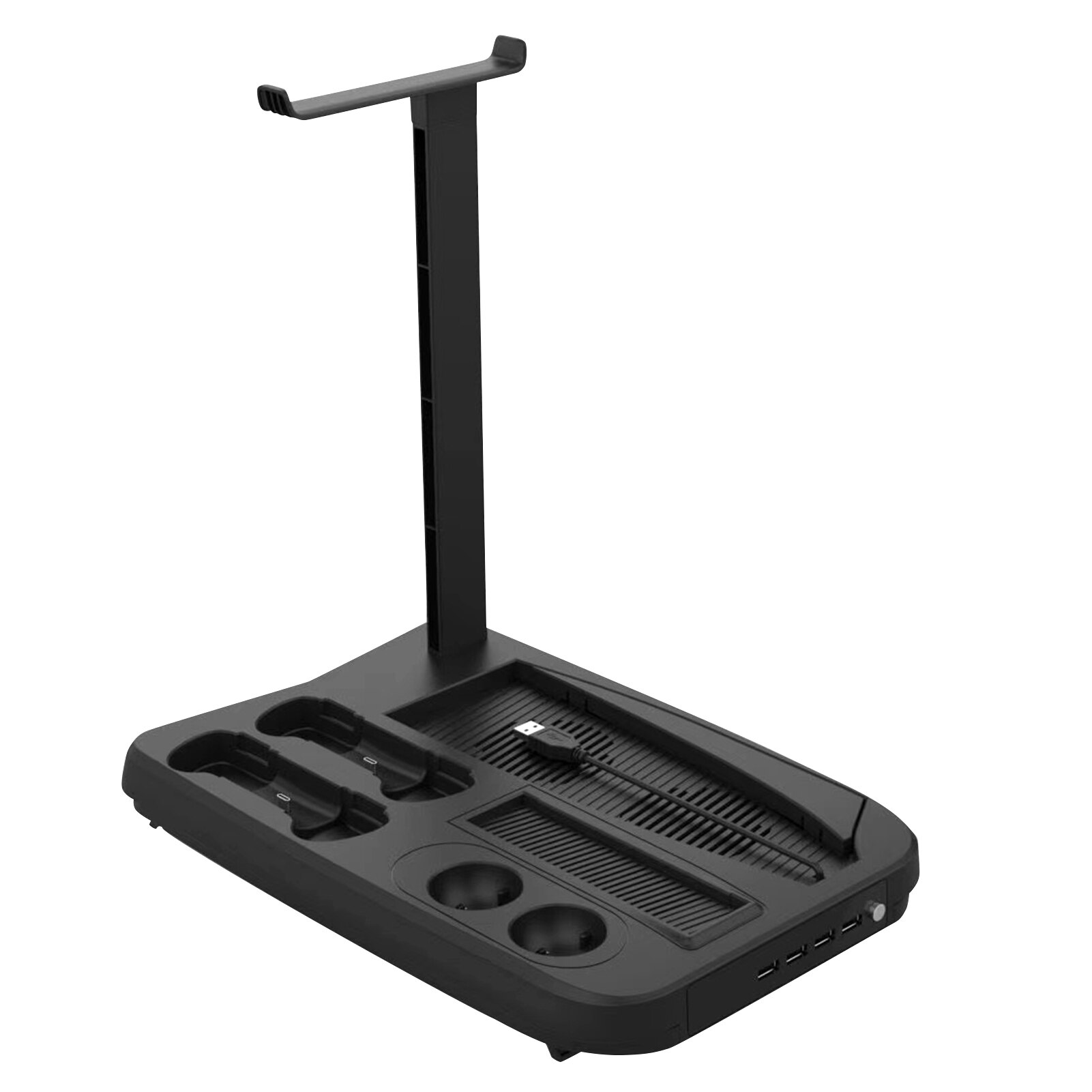 Voor PS5 Dual Controller Opladen Dock Station Charger Verticale Koelventilator Stand Cooler Voor Ps 5 Ultra Hd Digitale Editie psvr: Default Title