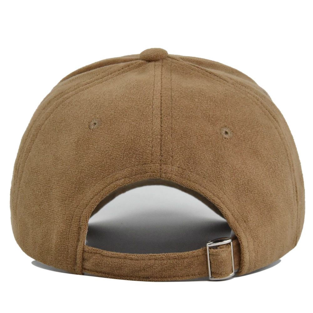 Gorras de béisbol de gamuza Unisex a la para mujeres y hombres, gorras de sol informales de Color sólido para otoño y exteriores, gorras Snapback ajustables cálidas para invierno
