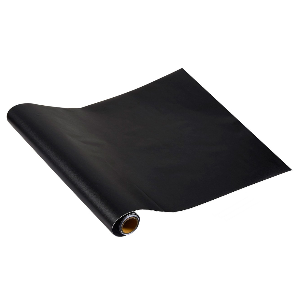 Pizarra multifuncional de PVC reutilizable, tablero enrollable en blanco y negro, autoadhesivo extraíble, para dibujo y pintura: Azul cielo