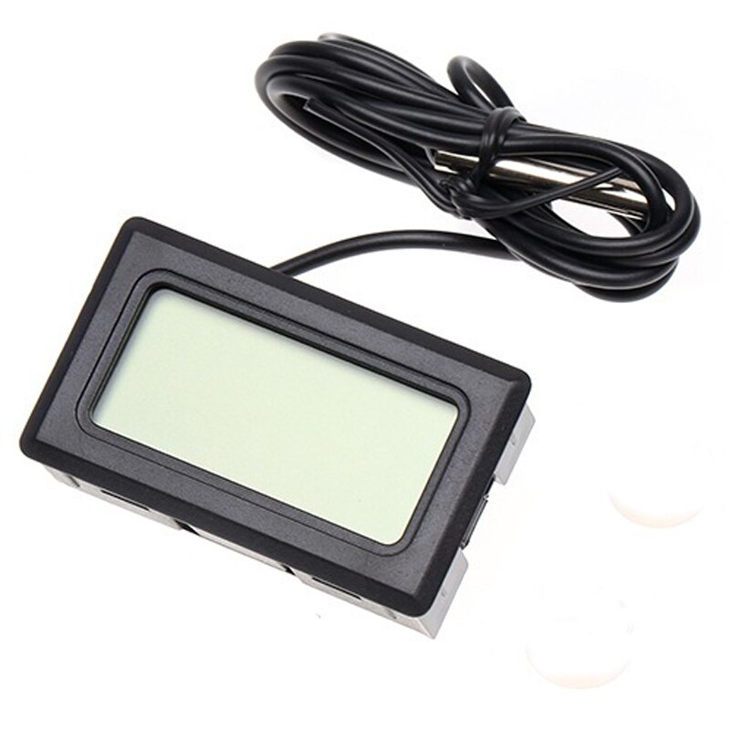 Accesorios para adornos de coche, medidor de temperatura Interior de coche con pantalla LCD Digital, herramientas, termómetro, Sensor de temperatura