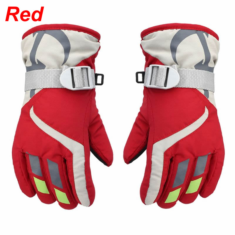 Kids Wanten Kinderen Jongens Meisjes Winter Warm Winddicht Waterdicht Antislip Sport Ski Handschoenen Kids Ademend Verstelbare Handschoen