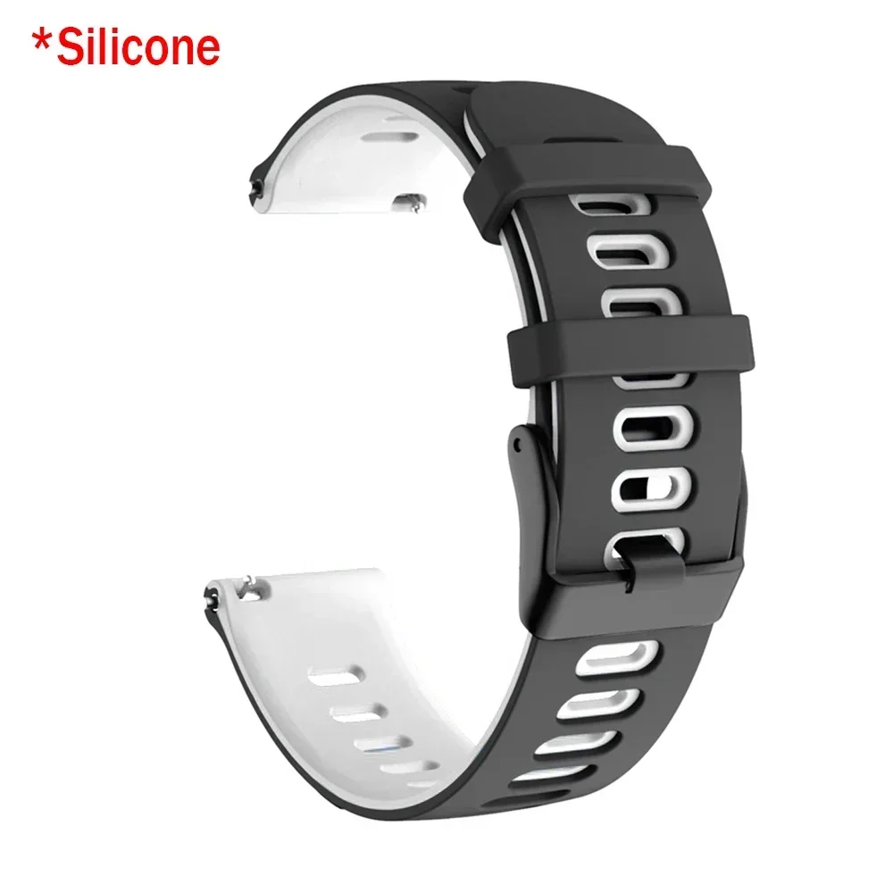 Realme-kellon ranneke 20mm 22mm vaihtoranneke realme 3  s 2 watch  s 2 pro business 3: Savuisen mauve / 20mm