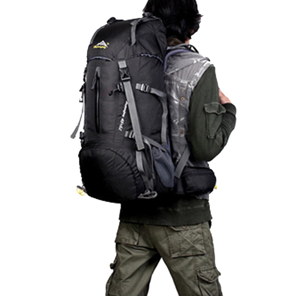 50L Waterproof Internal Frame Backpack Backpacking Climbing Camping Travel Packs Travel Rucksack Outdoor Sports Bags