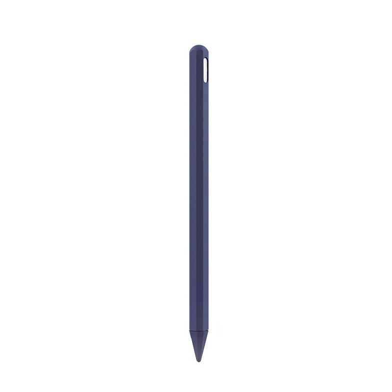 Protector de silicona para pluma, funda de agarre, funda de piel, soporte para lápiz Apple 2 JR, Ofertas: Azul