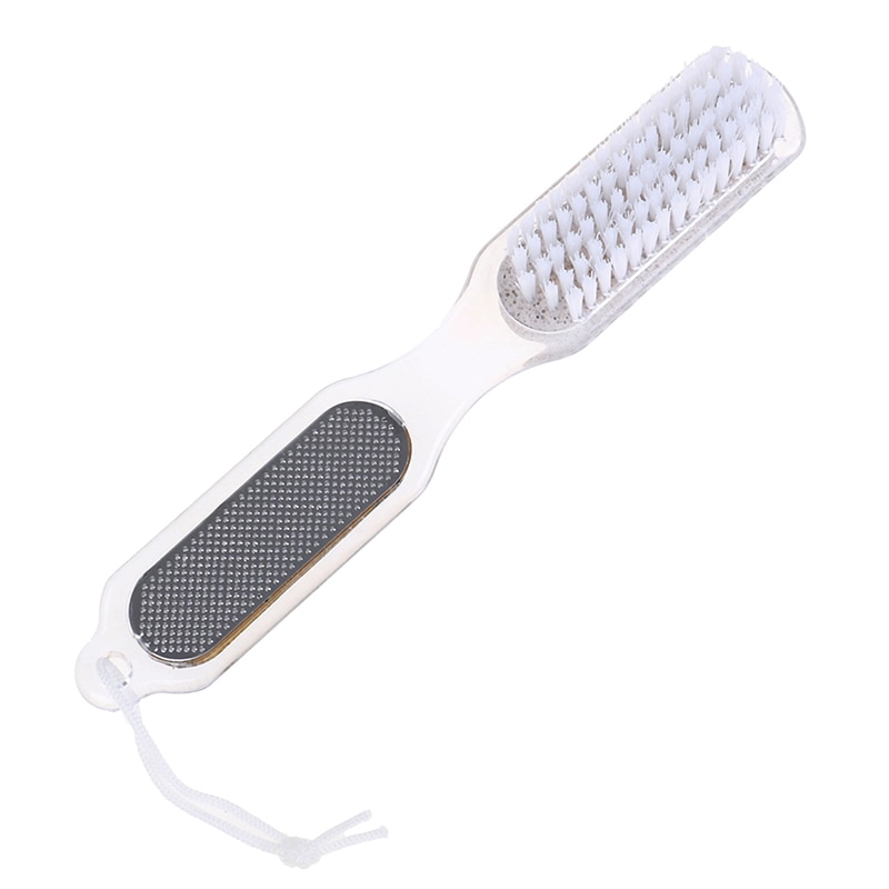4 côté pied brosse épurateur pieds Massage pédicure outil gommage brosses exfoliant Spa douche enlever la peau morte pied soin outil