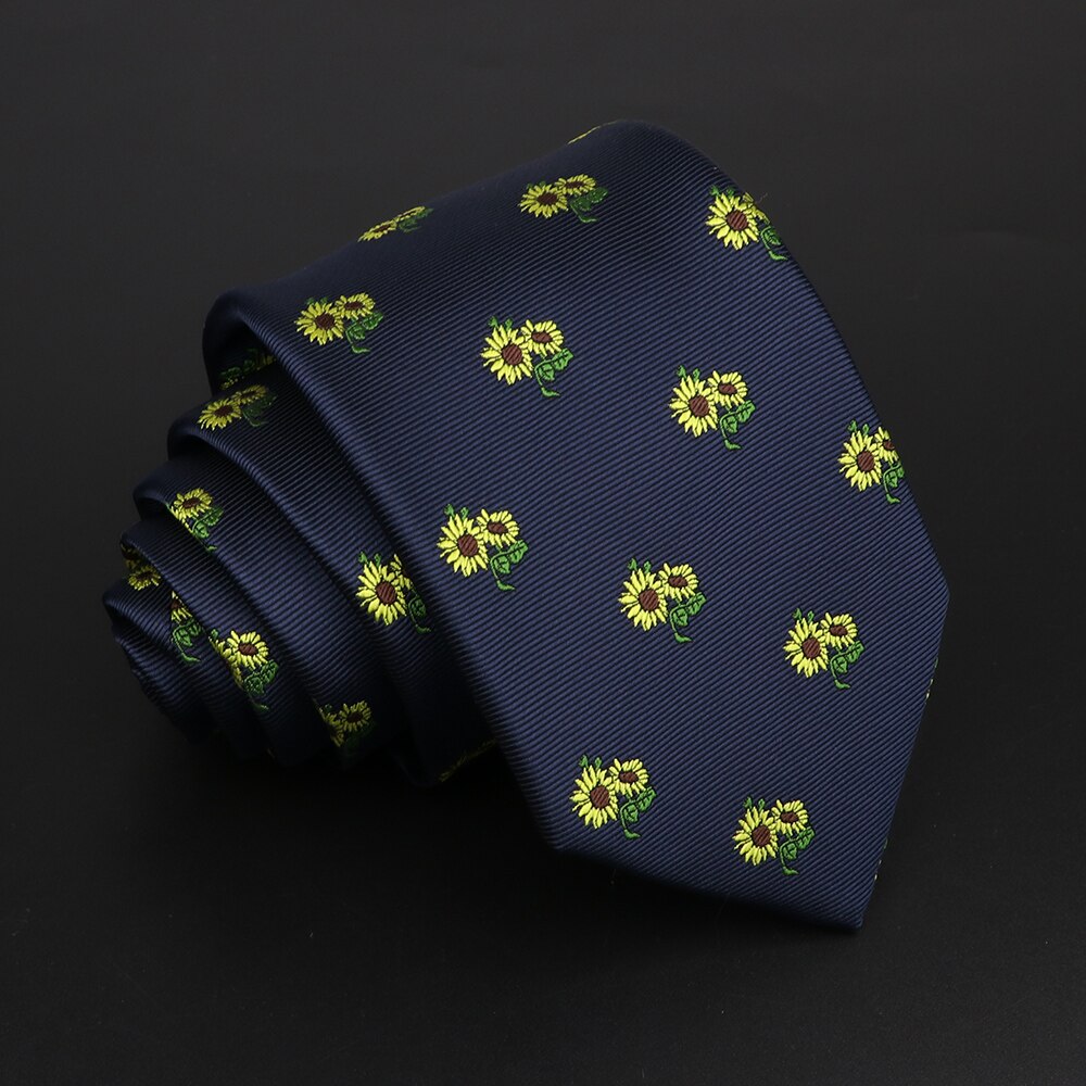 Corbata con estampado Floral para hombre, corbatas con de flores rosas, accesorios de uso diario, corbata, de boda, Original para hombre, nueva: Caqui