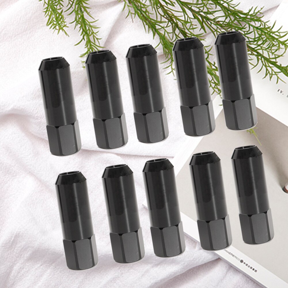 20Pcs Wheel Nut Cap Metal Exterior Decoration Bolt Rims Wheel Nut Cap for Vehicle