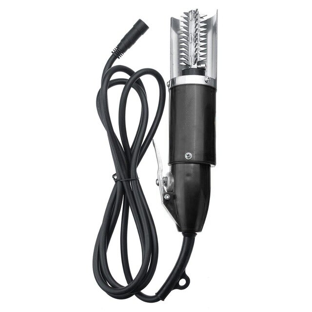 Raspador eléctrico de 120W y 220V para pesca, escalador de pesca, limpiador fácil de quitar peces, herramienta para mariscos, 4 estilos: style 3