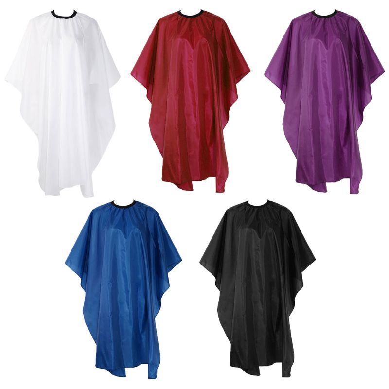 Cape de coiffeur, coupée, en tissu, en nylon, pour coiffure, imperméable, pour salon, couleur tendance