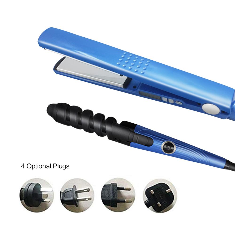 3 in 1 Hair Styling Hair Curling & Straightening I... – Grandado