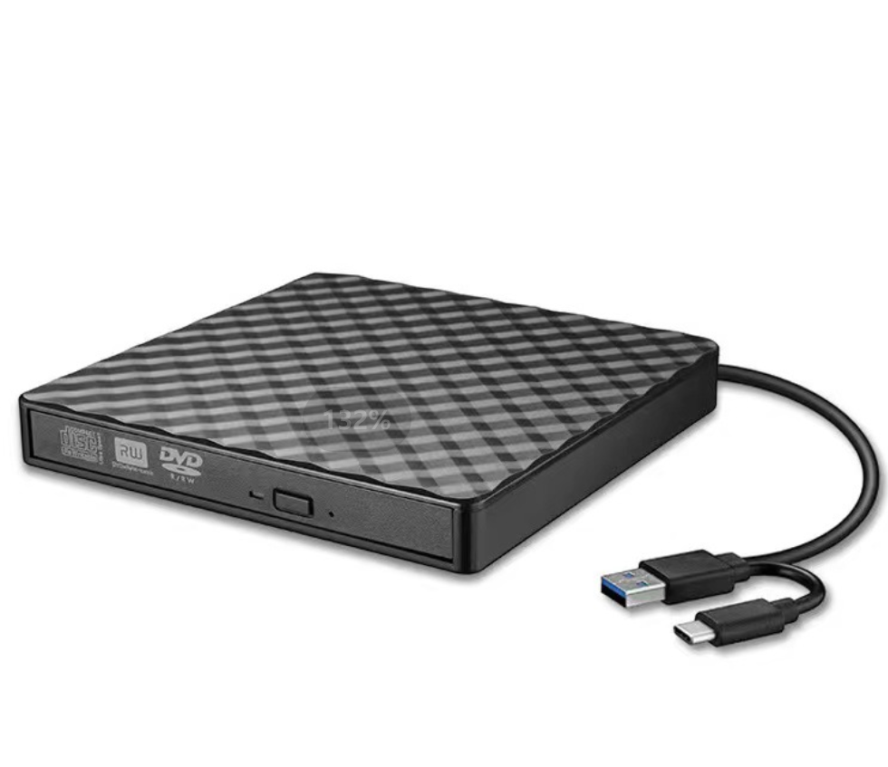 2in1 USB3.0 TypeC Slim External DVD RW CD Writer Drive Burner Reader Player Optical Drives For Laptop PC DVD Burner DVD Portatil